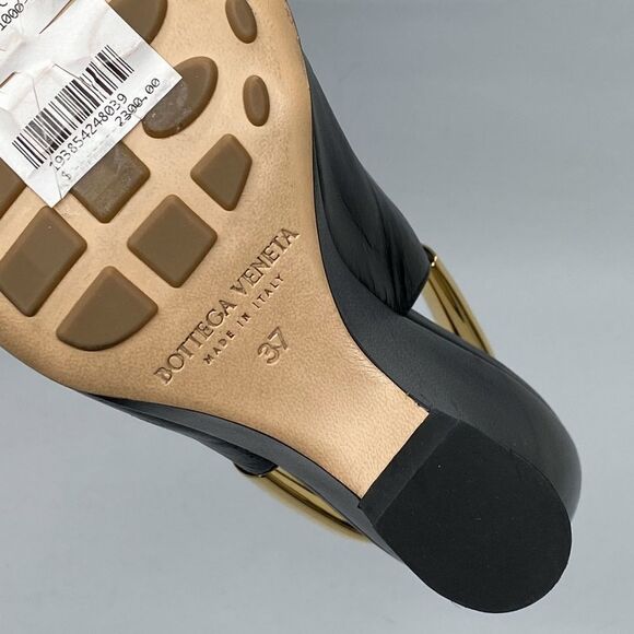 Bottega Veneta Punta 100 Leather Slingback Pumps size 37 - Picture 16 of 16